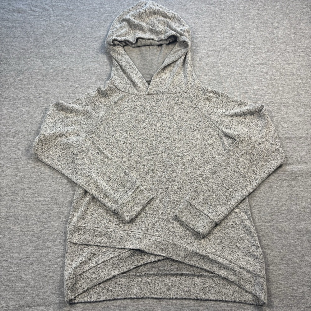 Rumi + Ryder‎ Hoodie Girls Size Small 6-7 Gray Knit Sweater Stitch Fix Soft